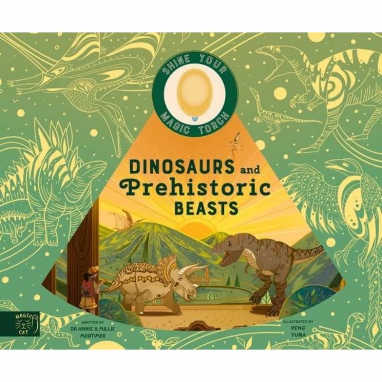 Dinosaurs & Prehistoric Beasts (Magic Torch) - Hardback Book
