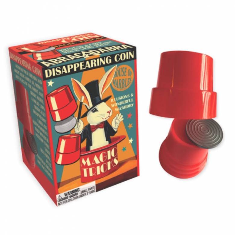 Disappearing Coin Magic Trick Toy 3+
