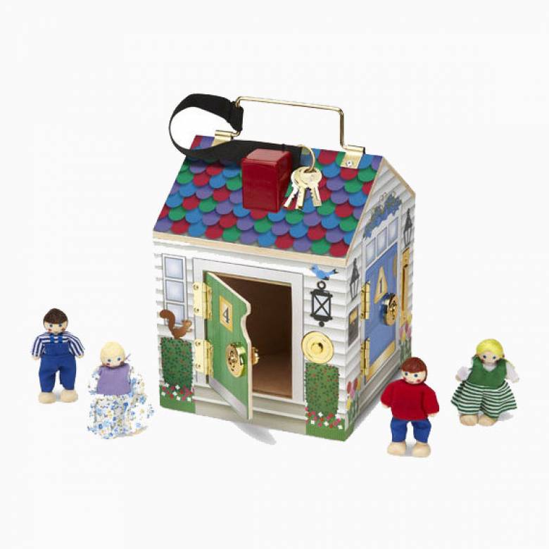 Doorbell House With Keys and Bells 3yrs+
