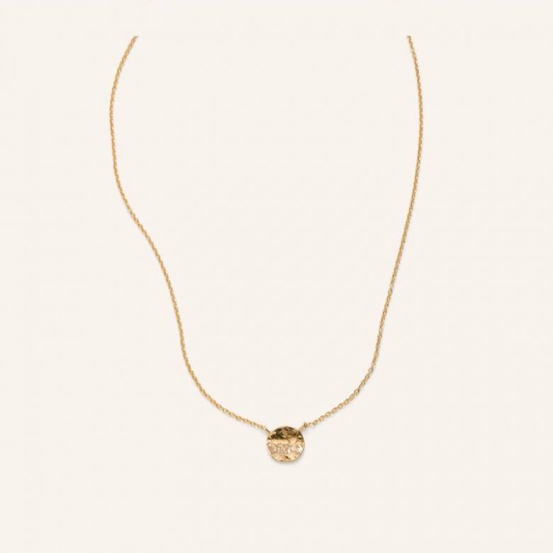 Dot Necklace In Gold By Pernille Corydon