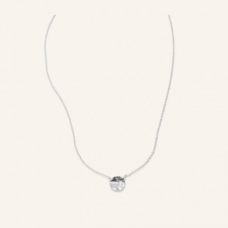 Dot Necklace In Silver By Pernille Corydon