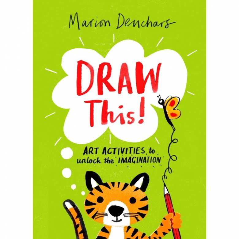 Draw This: Art Activity Book By Marion Deuchars - Paperback Book