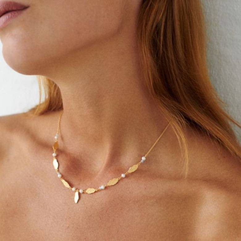 Drifting Dreams Necklace In Gold By Pernille Corydon
