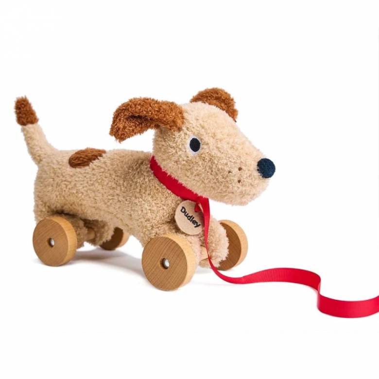 Dudley Pull Along Dog Toy 3+