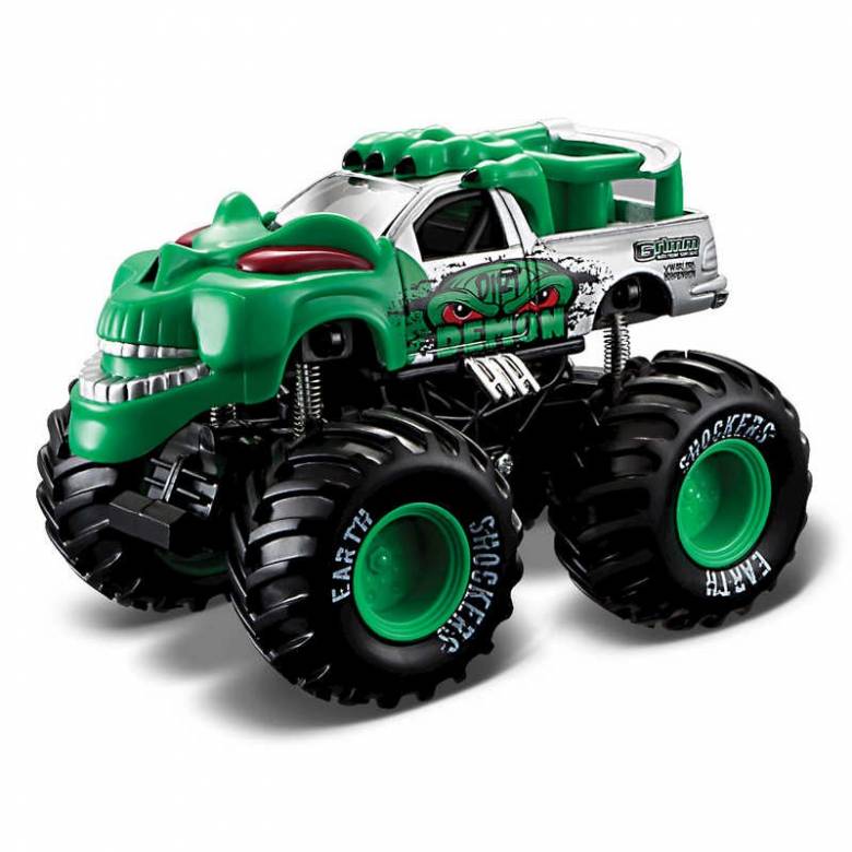 Pull Back Earth Shocker Monster Truck Toy 3+