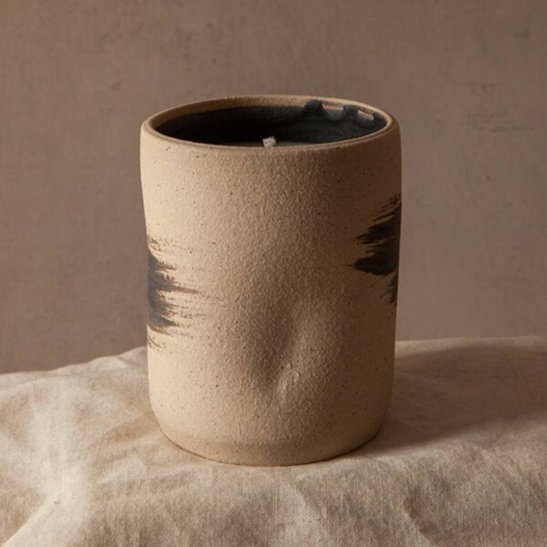 Eastern Stone - Candle In Stoneware Pot 220g