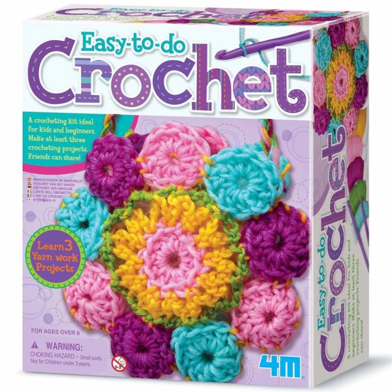 Easy To Do Crochet Art Kit 8+