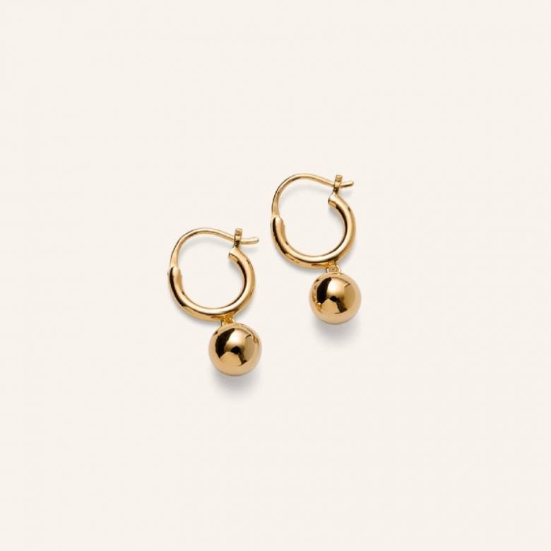 Elements Earrings In Gold By Pernille Corydon