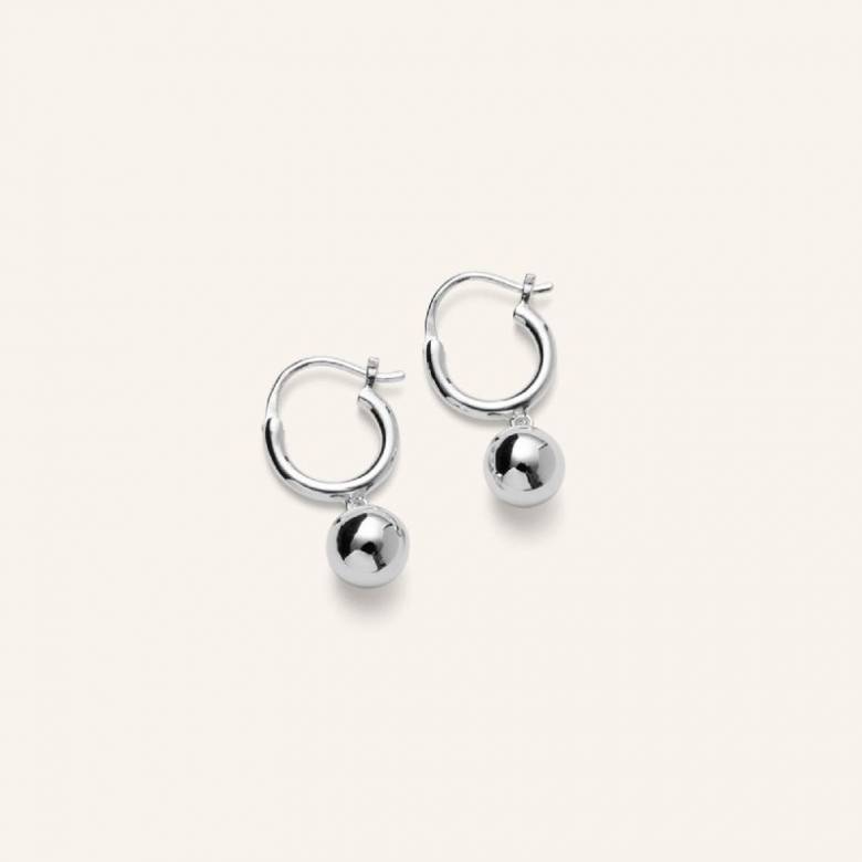 Elements Earrings In Silver By Pernille Corydon