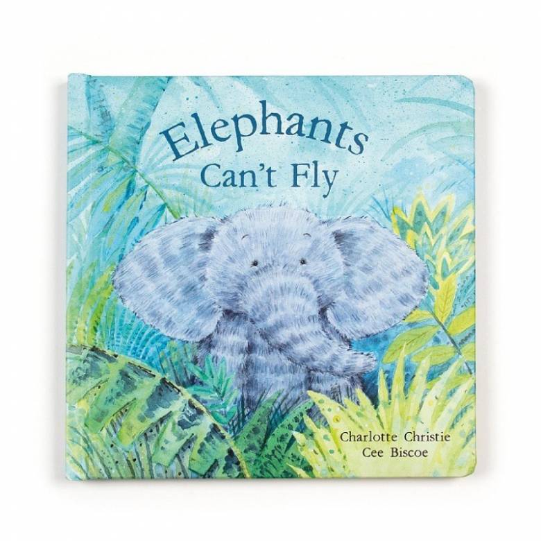 Elephants Can't Fly - Hardback Book By Jellycat