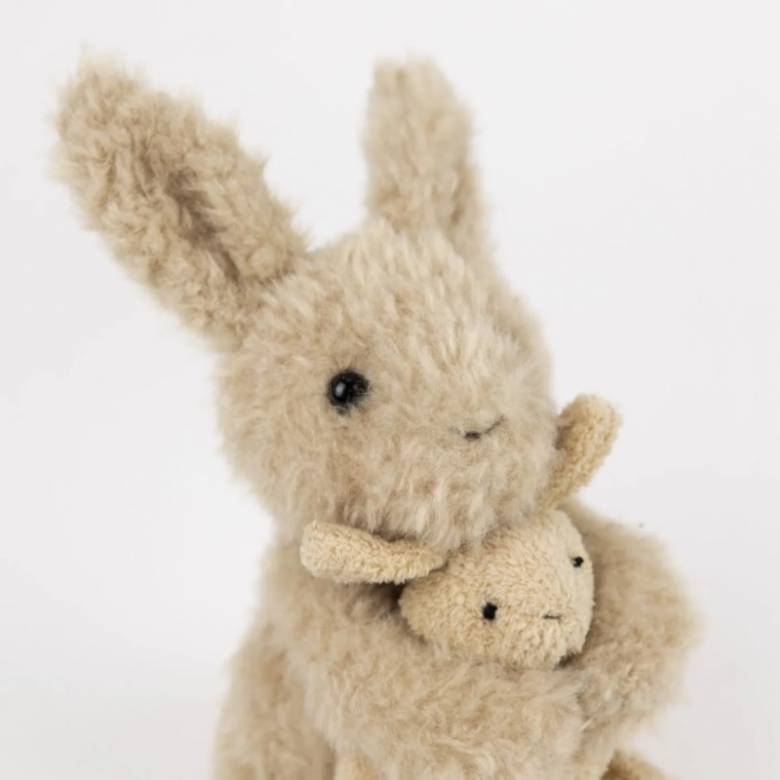 Emilie Rabbit with Baby Soft Toy 0+