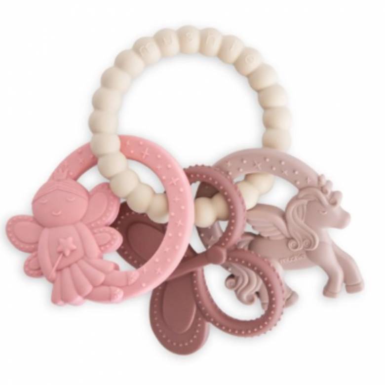 Fairy Silicone Teething Ring 3m+