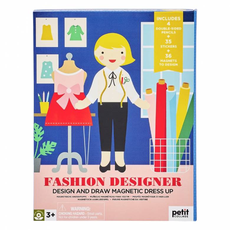 Fashion Designer - Design & Draw Magnetic Set 3+