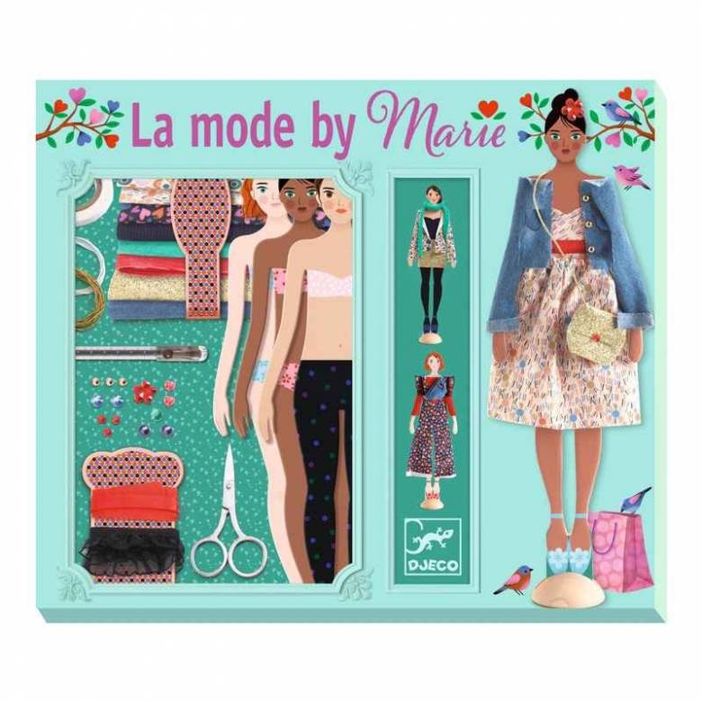 Fashion Workshop By Marie - Craft Kit By Djeco 7+