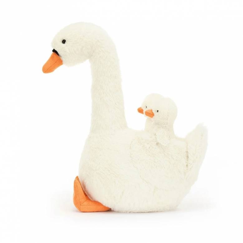 Featherful Swan Soft Toy By Jellycat 0+