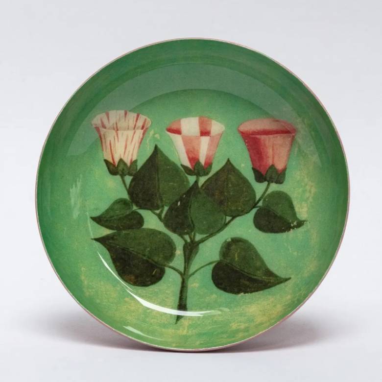 Festival Of Flowers - Small Round Enamel Tray