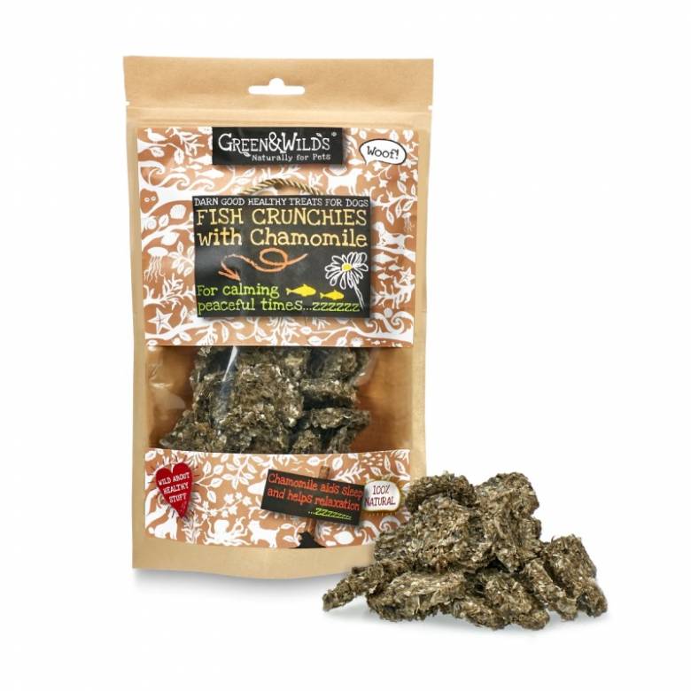 Fish Crunchies With Chamomile Eco Dog Treats 100g