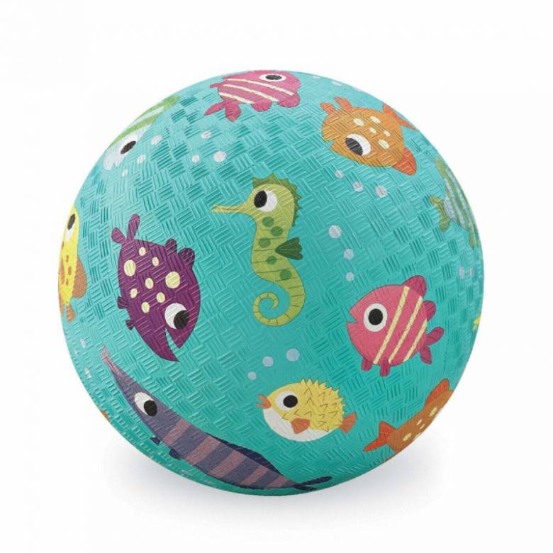 Fish - Small Rubber Picture Ball 13cm