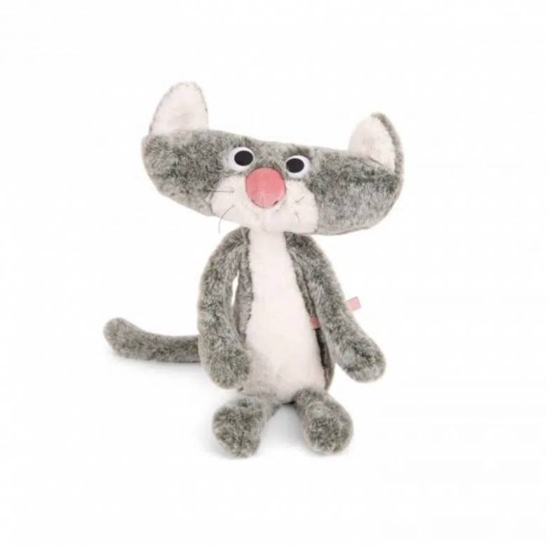 Flat Cat Ecole Des Loisirs Soft Toy By Moulin Roty 0+