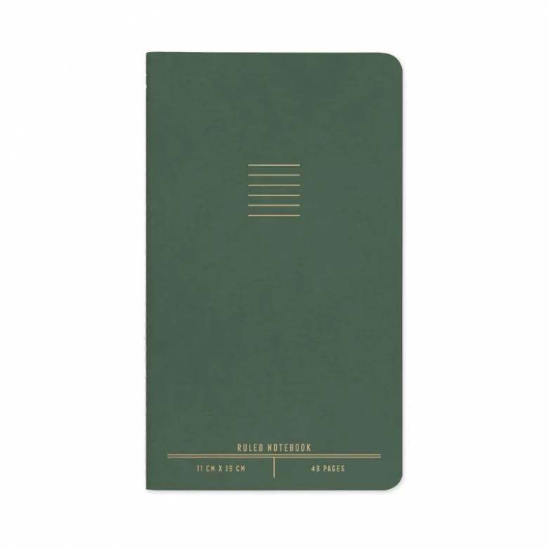 Flex Cover Notebook In Forest Green