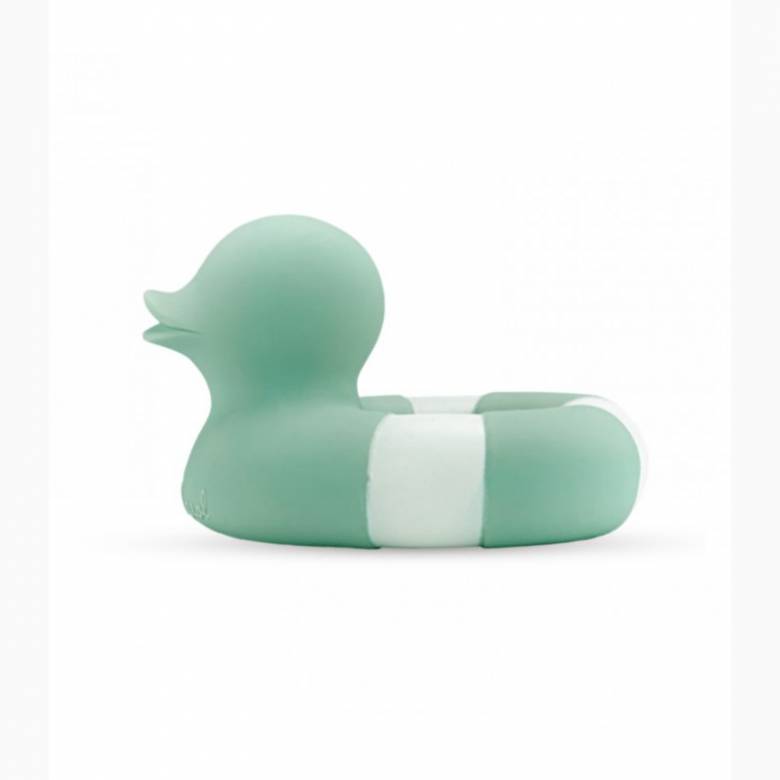 Flo The Floatie Duck Bath Toy In Mint 0+