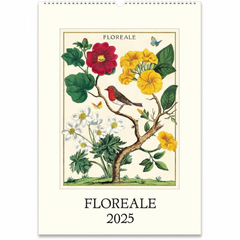 Floreale Wall Calendar by Cavallini 2025