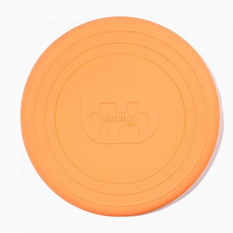 Foldable Flyer Frisbee In Apricot Orange 1+