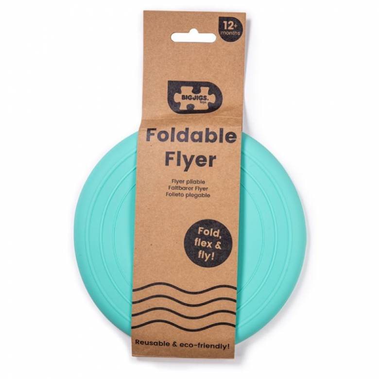 Foldable Flyer Frisbee In Eggshell Green 1+