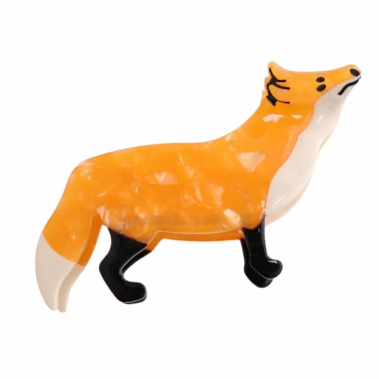 Fox - Large Single Claw Hair Clip