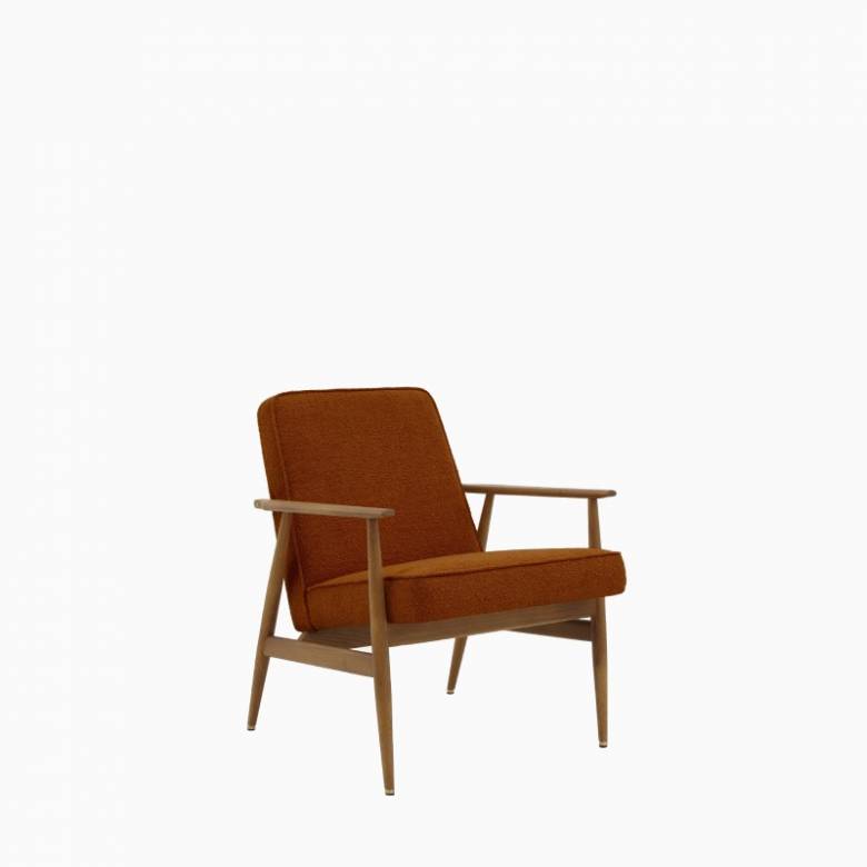 Fox Lounge Chair - Boucle Fabric