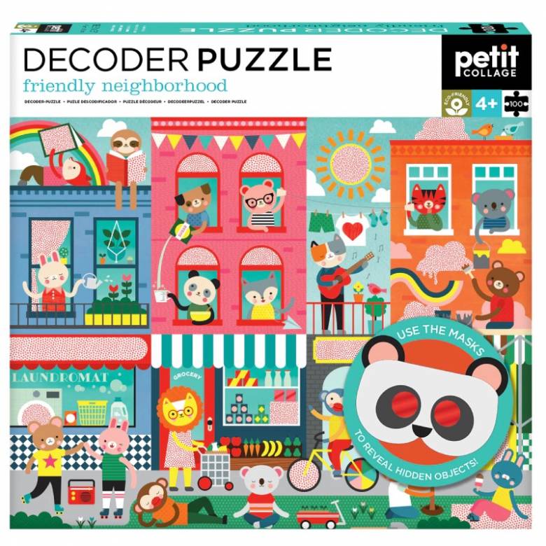 Friendly Neighbourhood Decoder Puzzle By Petit Collage 4+