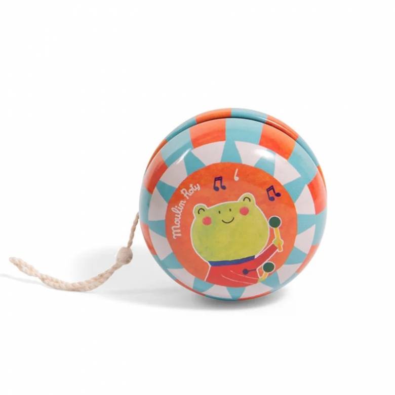 Frog - Metal Yo Yo Toy By Moulin Roty 4+