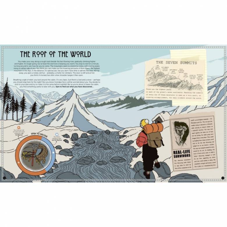Frozen Mountain (Spin To Survive) - Hardback Book