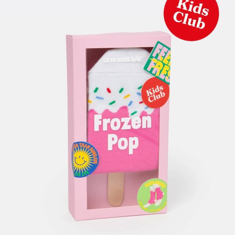 Frozen Pop Strawberry - Children's Pair Of Novelty Socks