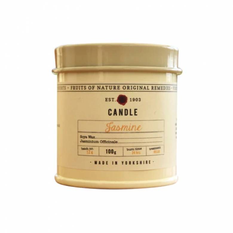 Fruits Of Nature Soy Candle In A Tin 100g - Jasmine