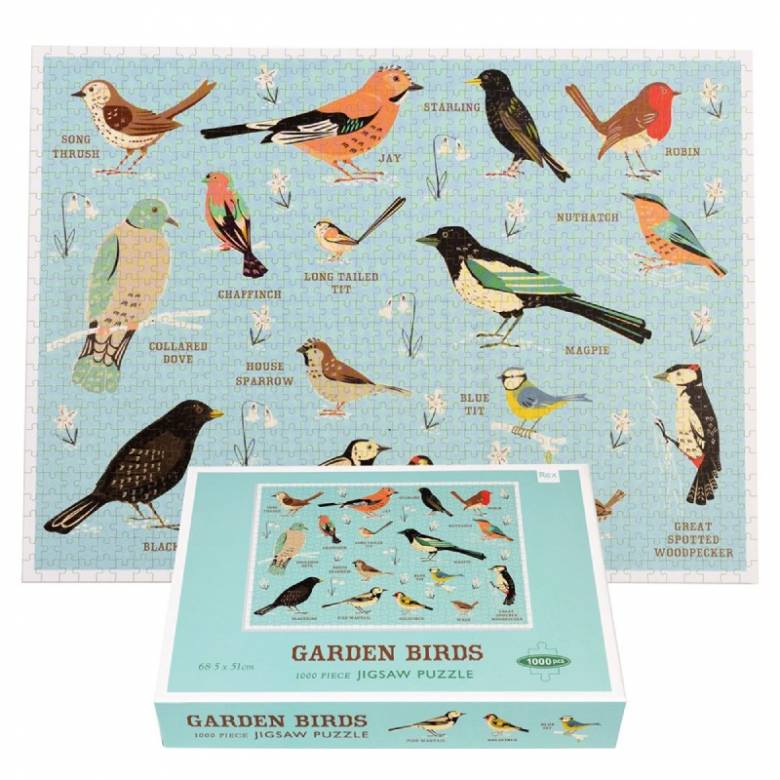 Garden Birds - 1000 Piece Jigsaw Puzzle