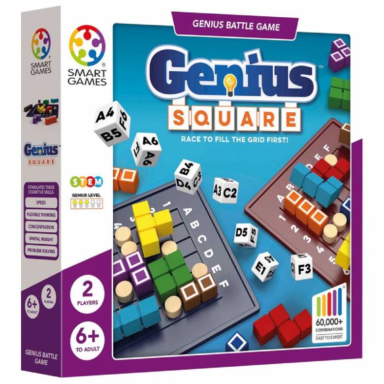 Genius Square Game 6+