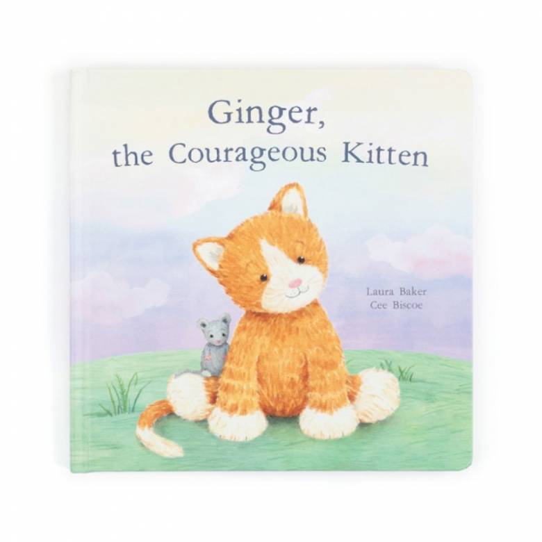 Ginger, The Courageous Kitten - Book By Jellycat