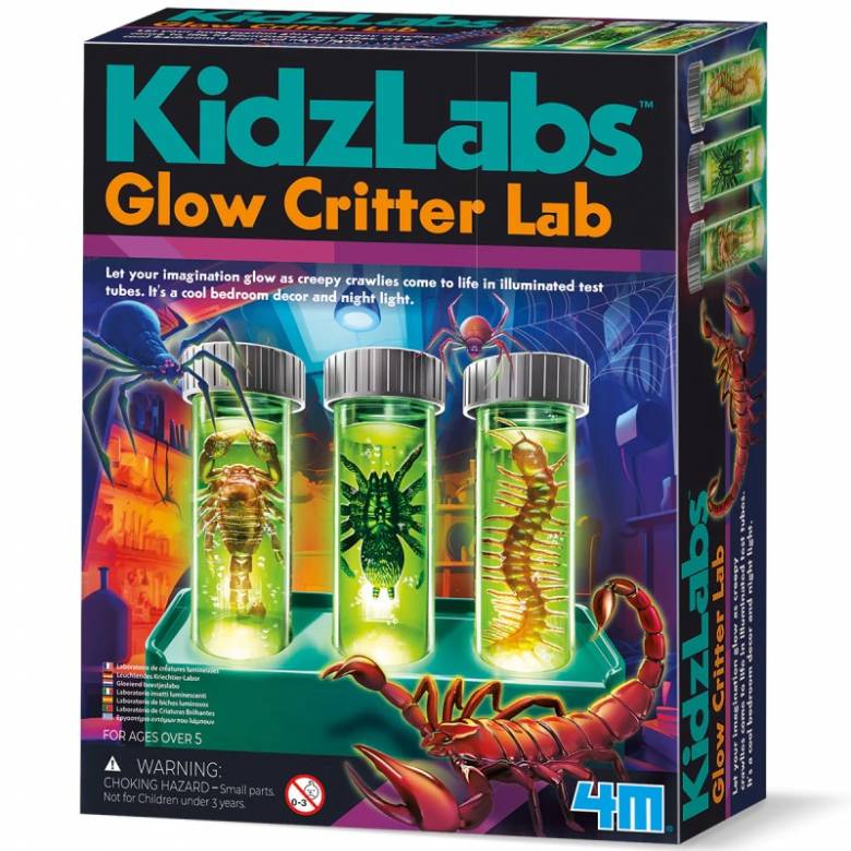 Glow Critter Lab Science Kit - Kidzlabs 5+