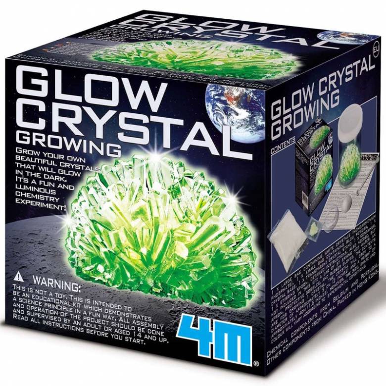 Glow Crystal Growing Kit - Science Kit 14+
