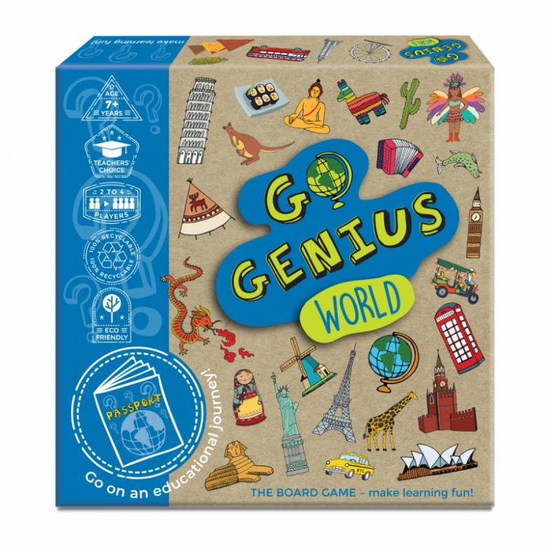 Go Genius World Board Game 7+