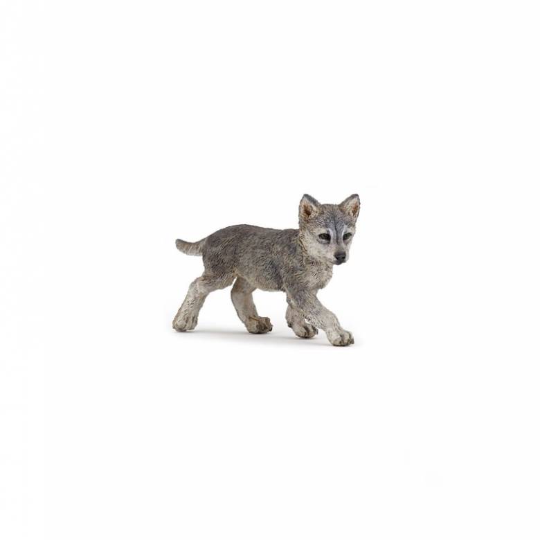 Grey Wolf Cub - Papo Wild Animal Figure