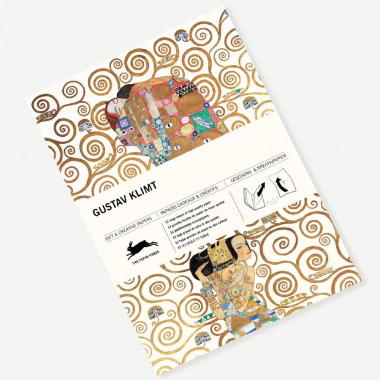 Gustav Klimt - Book Of 12 Sheets Of Wrapping Paper