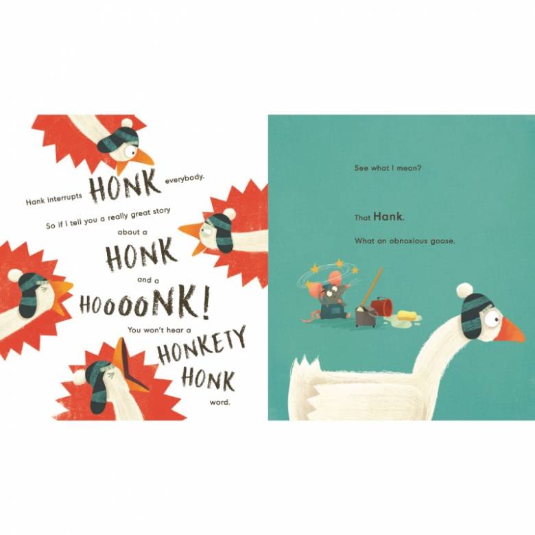 Hank Goes Honk - Paperback Book