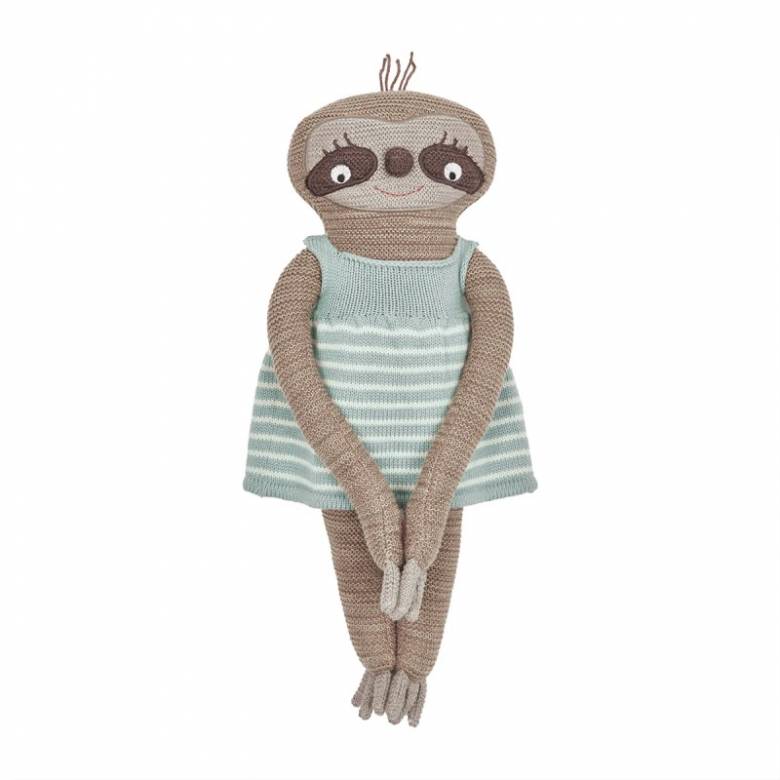 Hanna Sloth Knitted Soft Toy