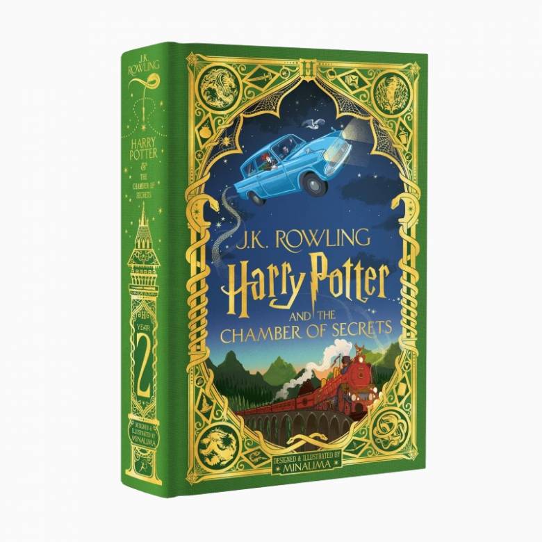 Harry Potter & The Chamber Of Secrets - Minalima Hardback Book
