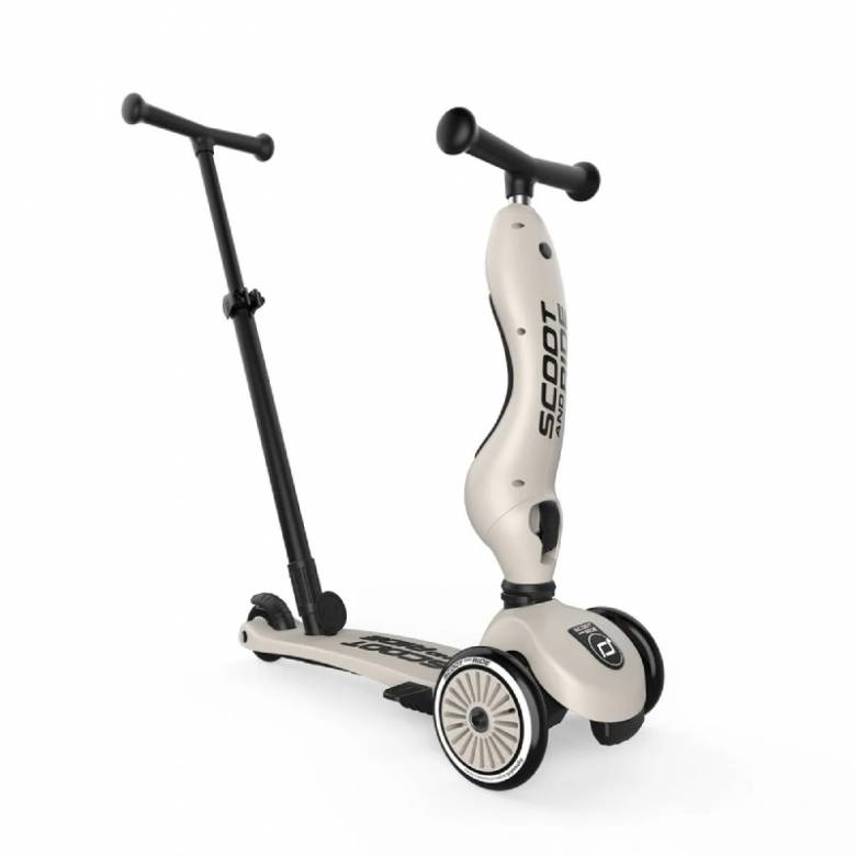 Highwaykick 1 Push and Go Scooter In Ash 1+