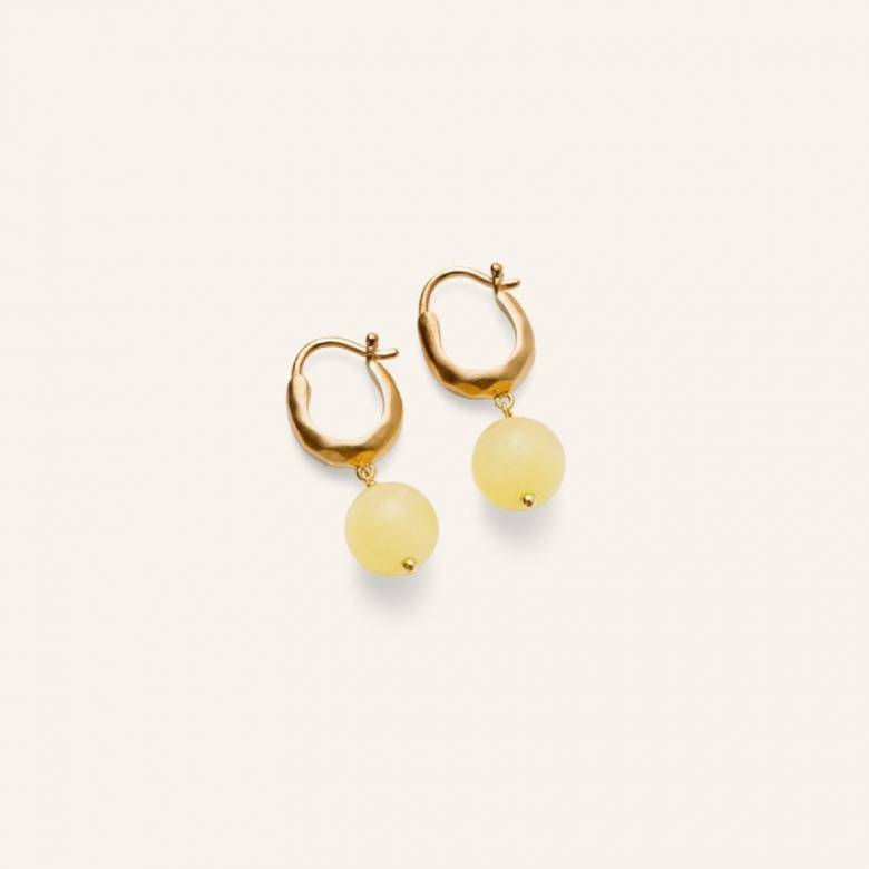 Honey Earrings In Gold By Pernille Corydon