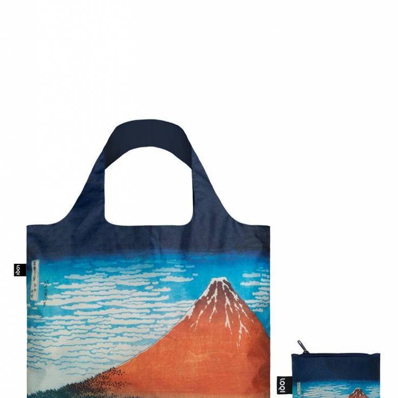 Red Fuji - Reusable Tote Bag With Pouch