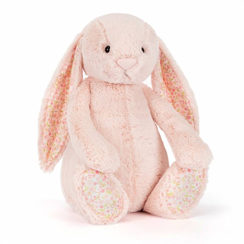 Huge Blossom Blush Bunny 'Cherry' Soft Toy By Jellycat 0+